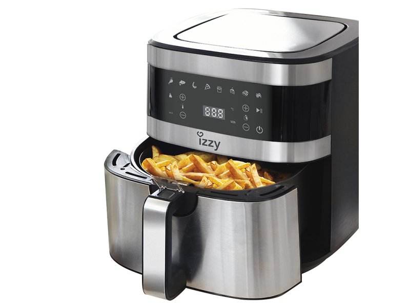 IZZY IZ-8207 Φριτέζα Αέρος με Αποσπώμενο Κάδο 7lt Ασημί 1800W 0034042 IZZY IZ-8207 Φριτέζα Αέρος με Αποσπώμενο Κάδο 7lt Ασημί 1800W 0034042