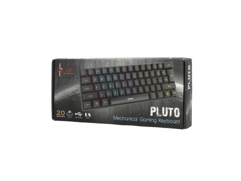 LAMTECH LGP112082 Pluto Gaming Μηχανικό Πληκτρολόγιο 60% με Outemu Blue διακόπτες και RGB φωτισμό 0034089 LAMTECH LGP112082 Pluto Gaming Μηχανικό Πληκτρολόγιο 60% με Outemu Blue διακόπτες και RGB φωτισμό 0034089