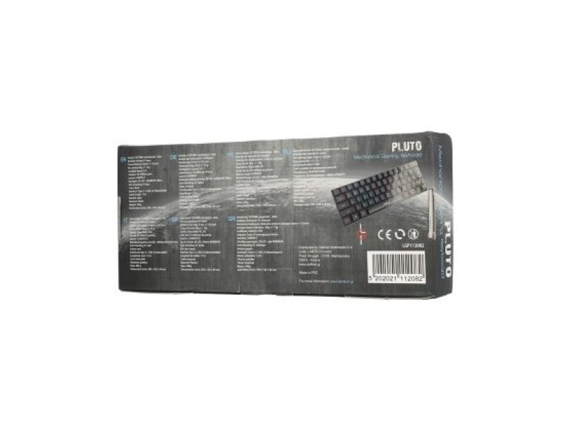 LAMTECH LGP112082 Pluto Gaming Μηχανικό Πληκτρολόγιο 60% με Outemu Blue διακόπτες και RGB φωτισμό 0034089 LAMTECH LGP112082 Pluto Gaming Μηχανικό Πληκτρολόγιο 60% με Outemu Blue διακόπτες και RGB φωτισμό 0034089