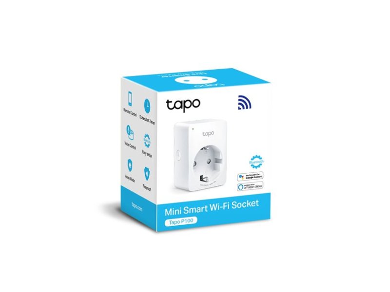 TP-LINK TAPO-P100 Smart Αντάπτορας Ρεύματος Wi-Fi, Bluetooth, Ver. 1.0 0034095 TP-LINK TAPO-P100 Smart Αντάπτορας Ρεύματος Wi-Fi, Bluetooth, Ver. 1.0 0034095