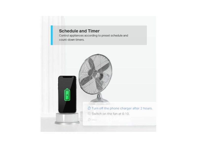 TP-LINK TAPO-P100 Smart Αντάπτορας Ρεύματος Wi-Fi, Bluetooth, Ver. 1.0 0034095 TP-LINK TAPO-P100 Smart Αντάπτορας Ρεύματος Wi-Fi, Bluetooth, Ver. 1.0 0034095