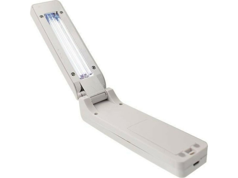 EUROLAMP 147-90702 Φακός Αποστείρωσης με Ακτινοβολία UVC Μπαταρίας 0034160 EUROLAMP 147-90702 Φακός Αποστείρωσης με Ακτινοβολία UVC Μπαταρίας 0034160