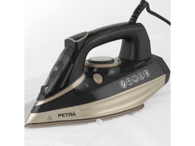 PETRA Electric Platinum PF-820 Σίδερο Ατμού 3100W με Κεραμική Πλάκα 0034187 PETRA Electric Platinum PF-820 Σίδερο Ατμού 3100W με Κεραμική Πλάκα 0034187