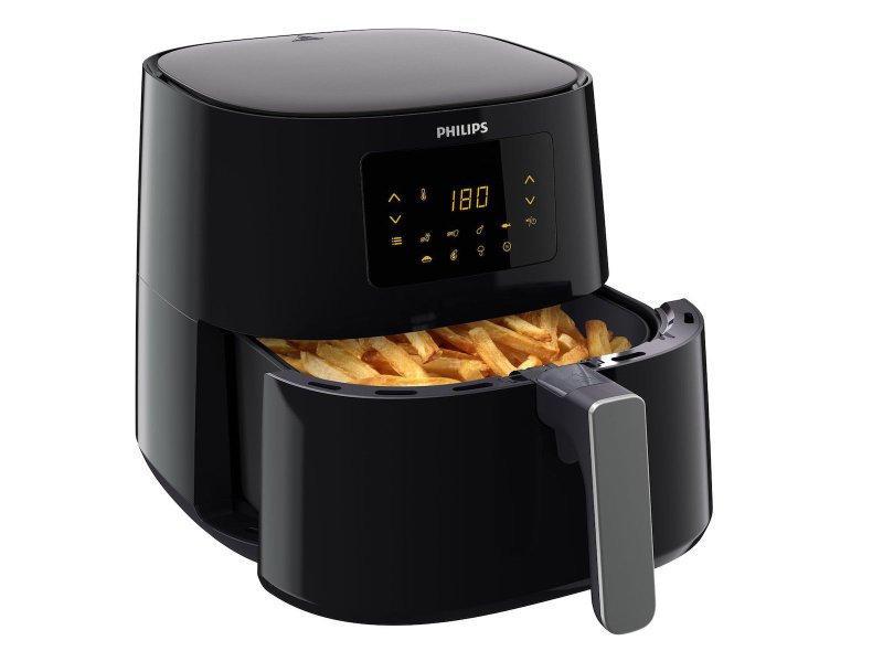 PHILIPS HD9255/60 Φριτέζα Αέρος με Αποσπώμενο Κάδο 4.1lt Γκρι 0034212 PHILIPS HD9255/60 Φριτέζα Αέρος με Αποσπώμενο Κάδο 4.1lt Γκρι 0034212