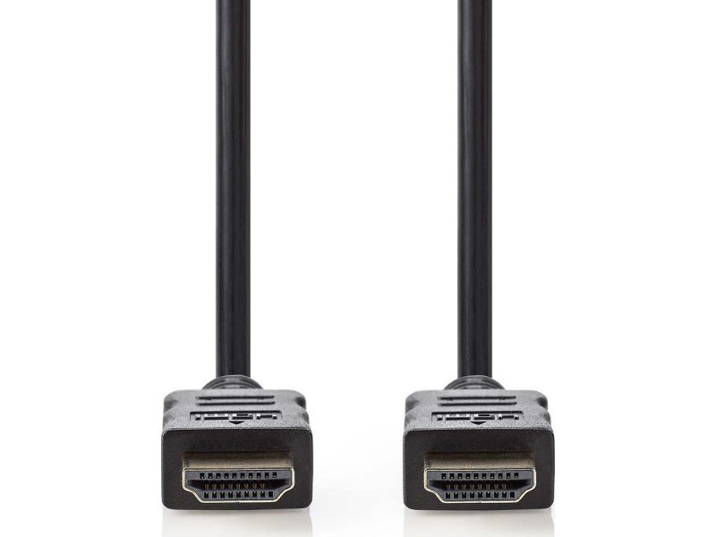 NEDIS CVGT34000BK05 Καλώδιο HDMI αρσ. - HDMI αρσ. 0.5m 0034230 NEDIS CVGT34000BK05 Καλώδιο HDMI αρσ. - HDMI αρσ. 0.5m 0034230