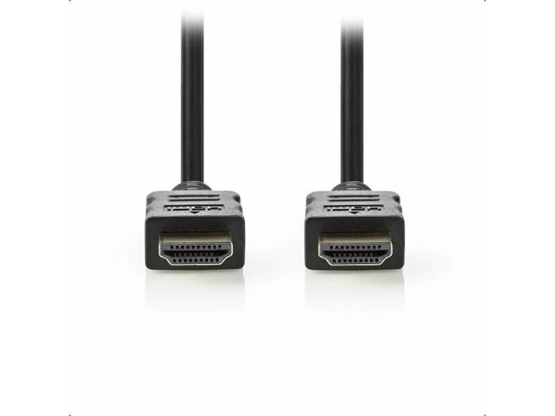NEDIS CVGT34000BK05 Καλώδιο HDMI αρσ. - HDMI αρσ. 0.5m 0034230 NEDIS CVGT34000BK05 Καλώδιο HDMI αρσ. - HDMI αρσ. 0.5m 0034230