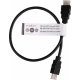 NEDIS CVGT34000BK05 Καλώδιο HDMI αρσ. - HDMI αρσ. 0.5m 0034230 NEDIS CVGT34000BK05 Καλώδιο HDMI αρσ. - HDMI αρσ. 0.5m 0034230