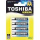 TOSHIBA LR6GCP BP-4 2A Αλκαλικές Μπαταρίες (T-0152650) 0034245 TOSHIBA LR6GCP BP-4 2A Αλκαλικές Μπαταρίες (T-0152650) 0034245