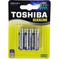 TOSHIBA LR03GCP BP-4 3A Αλκαλικές Μπαταρίες (T-0152648) 0034246