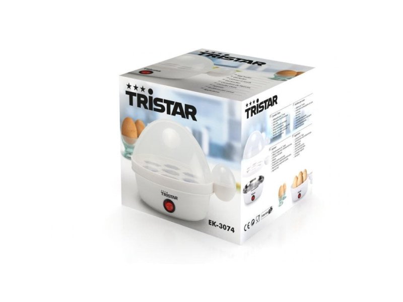 TRISTAR EK-3074 Βραστήρας Αυγών 7 Θέσεων 350W Λευκός 0034278 TRISTAR EK-3074 Βραστήρας Αυγών 7 Θέσεων 350W Λευκός 0034278
