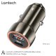 LAMTECH LAM112662 Φορτιστής Αυτοκινήτου Γκρι Γρήγορης Φόρτισης με Θύρες: 1xUSB 1xType-C 0034345 LAMTECH LAM112662 Φορτιστής Αυτοκινήτου Γκρι Γρήγορης Φόρτισης με Θύρες: 1xUSB 1xType-C 0034345
