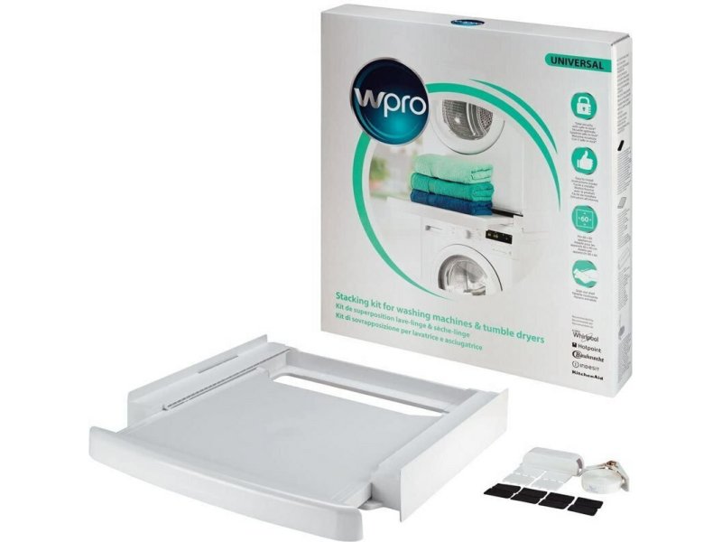 WPRO SKS101-C00378975 Βάση Σύνδεσης Πλυντηρίου - Στεγνωτήριου με Συρτάρι 62.5x57.5εκ. για Whirlpool-Hotpoint-Indesit-KichenAid 0034378 WPRO SKS101-C00378975 Βάση Σύνδεσης Πλυντηρίου - Στεγνωτήριου με Συρτάρι 62.5x57.5εκ. για Whirlpool-Hotpoint-Indesit-KichenAid 0034378