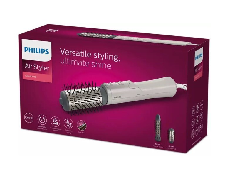 PHILIPS BHA710/00 Ηλεκτρική Βούρτσα Airstyler με Αέρα για Ίσιωμα και Μπούκλες 1000W 0034392 PHILIPS BHA710/00 Ηλεκτρική Βούρτσα Airstyler με Αέρα για Ίσιωμα και Μπούκλες 1000W 0034392