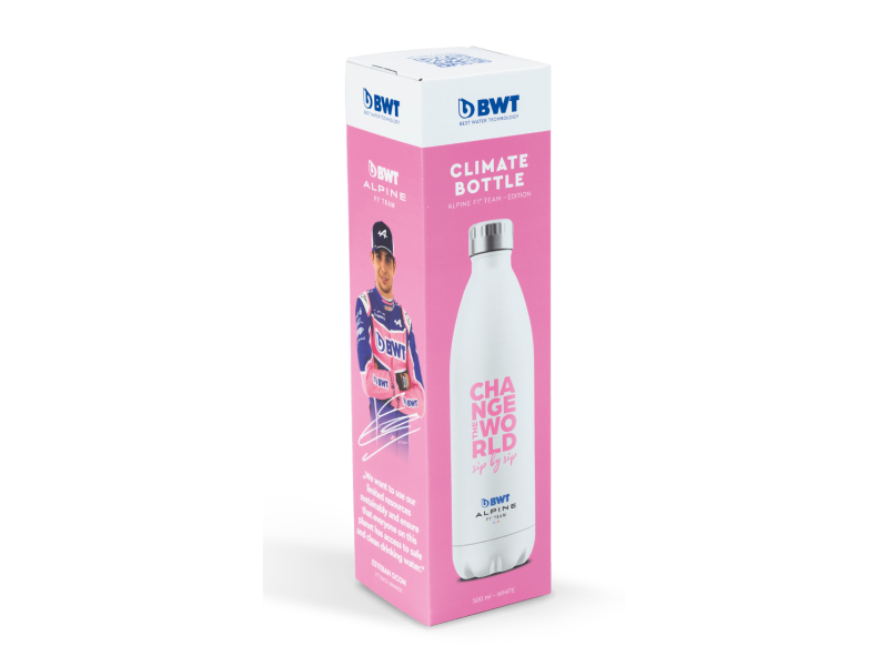 BWT Alpine F1 Team Bottle Μπουκάλι 500ml Λευκό με διπλό τοίχωμα (Made in Austria) 0034402 BWT Alpine F1 Team Bottle Μπουκάλι 500ml Λευκό με διπλό τοίχωμα (Made in Austria) 0034402