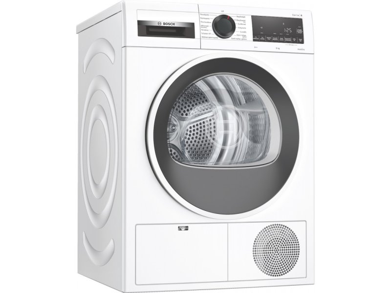 BOSCH WQG23108GR Στεγνωτήριο 8kg A++ με Αντλία Θερμότητας 0034506 BOSCH WQG23108GR Στεγνωτήριο 8kg A++ με Αντλία Θερμότητας 0034506