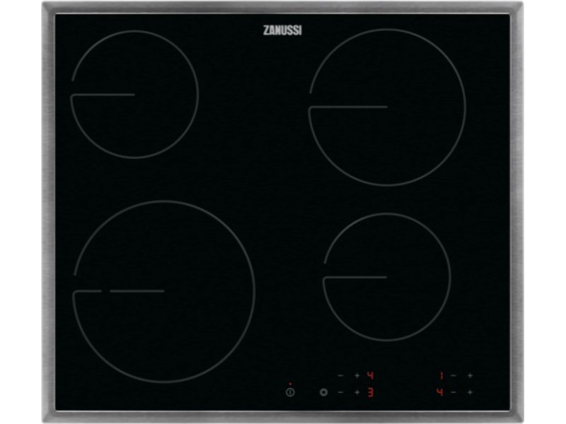 ZANUSSI ZHRN642X Κεραμική Εστία Αυτόνομη με Λειτουργία Κλειδώματος 57.6x50.6εκ. 0034507 ZANUSSI ZHRN642X Κεραμική Εστία Αυτόνομη με Λειτουργία Κλειδώματος 57.6x50.6εκ. 0034507