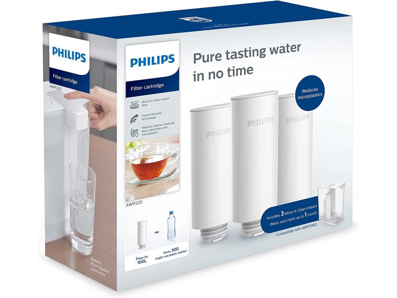 Philips AWP225/24 Ανταλλακτικά Φίλτρα Νερού 3τεμ για τη Συσκευή AWP2980 0034511 Philips AWP225/24 Ανταλλακτικά Φίλτρα Νερού 3τεμ για τη Συσκευή AWP2980 0034511