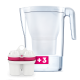 BWT VIDA Κανάτα Φιλτραρίσματος Νερού White 2.6L + 3 Φίλτρα Εμπλουτισμένα με Μαγνήσιο (Made in Austria) 0034525 BWT VIDA Κανάτα Φιλτραρίσματος Νερού White 2.6L + 3 Φίλτρα Εμπλουτισμένα με Μαγνήσιο (Made in Austria) 0034525
