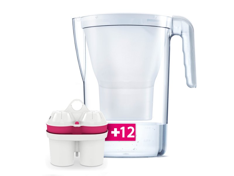 BWT VIDA Κανάτα Φιλτραρίσματος Νερού White 2.6L + 12 Φίλτρα Εμπλουτισμένα με Μαγνήσιο (Made in Austria) 0034527 BWT VIDA Κανάτα Φιλτραρίσματος Νερού White 2.6L + 12 Φίλτρα Εμπλουτισμένα με Μαγνήσιο (Made in Austria) 0034527