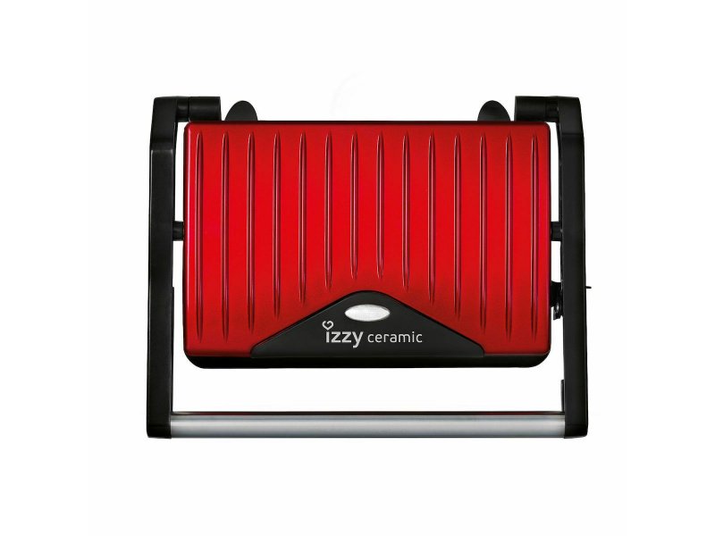 IZZY IZ-2008 Τοστιέρα με Κεραμικές Πλάκες για 2 Τοστ 800W Spicy Red Ceramic 0034568 IZZY IZ-2008 Τοστιέρα με Κεραμικές Πλάκες για 2 Τοστ 800W Spicy Red Ceramic 0034568
