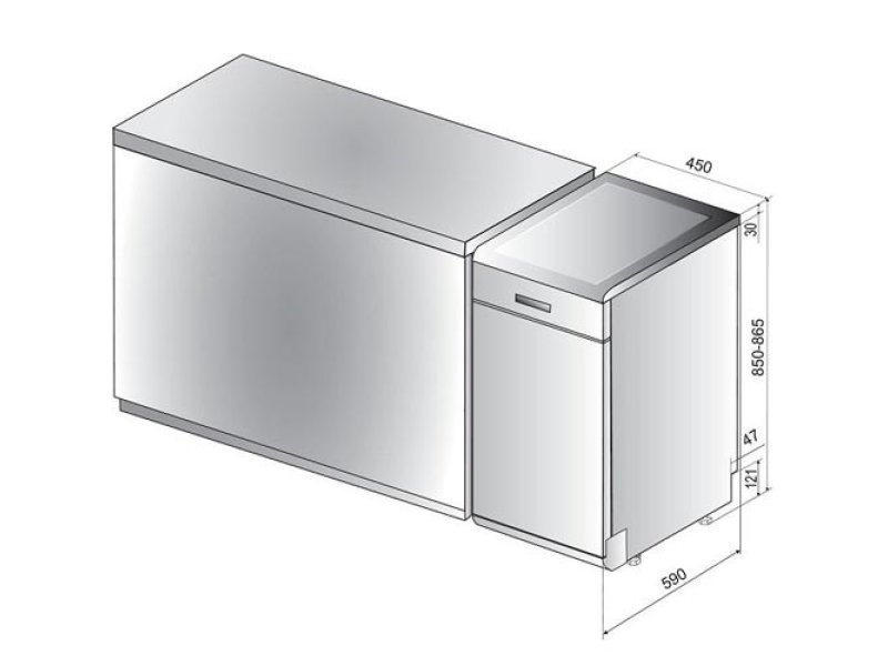 WHIRLPOOL WSFO 3023 PF X Ελεύθερο Πλυντήριο Πιάτων για 10 Σερβίτσια Π45xY85εκ. Inox 0034679 WHIRLPOOL WSFO 3023 PF X Ελεύθερο Πλυντήριο Πιάτων για 10 Σερβίτσια Π45xY85εκ. Inox 0034679