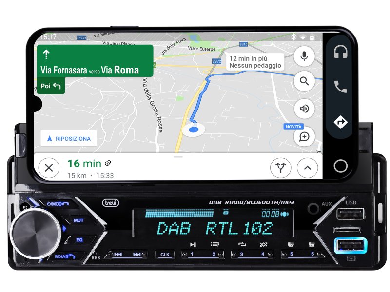 TREVI SCD-5753 DAB Smart Ράδιο/MP3/BT Αυτοκινήτου 0034717 TREVI SCD-5753 DAB Smart Ράδιο/MP3/BT Αυτοκινήτου 0034717