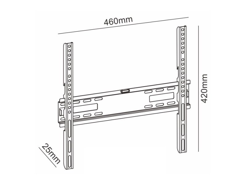 SONORA WonderWall 400 Fixed Βάση Τηλεόρασης Τοίχου έως 55 SONORA WonderWall 400 Fixed Βάση Τηλεόρασης Τοίχου έως 55