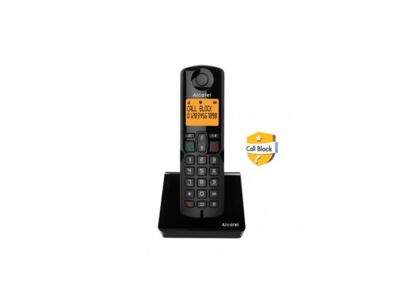 ALCATEL S280 EWE Ασύρματο Τηλέφωνο με Aνοιχτή Aκρόαση Μαύρο 0035023 ALCATEL S280 EWE Ασύρματο Τηλέφωνο με Aνοιχτή Aκρόαση Μαύρο 0035023