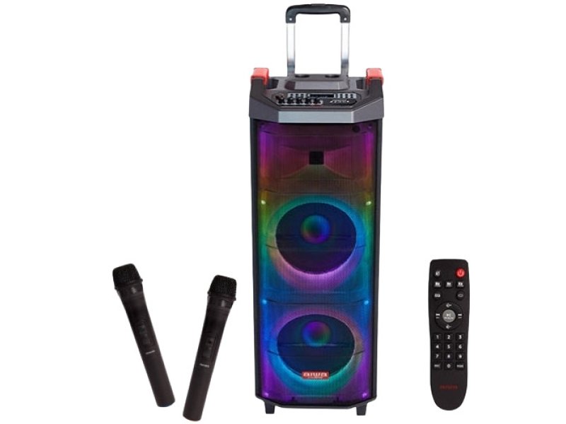 AIWA KBTUS-710 Σύστημα Karaoke με Ασύρματα Μικρόφωνα σε Μαύρο Χρώμα 0035254 AIWA KBTUS-710 Σύστημα Karaoke με Ασύρματα Μικρόφωνα σε Μαύρο Χρώμα 0035254