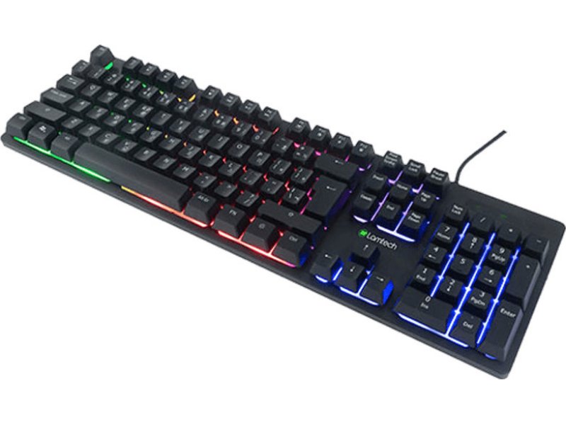LAMTECH LAM021325 Gaming Πληκτρολόγιο με RGB φωτισμό (Ελληνικό) 0035255 LAMTECH LAM021325 Gaming Πληκτρολόγιο με RGB φωτισμό (Ελληνικό) 0035255