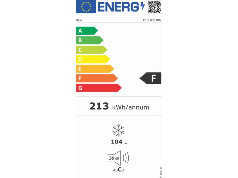 BEKO HSM210530 Καταψύκτης Μπαούλο 104lt - Υ x Π x Β: 86 x 53.7 x 58.5cm 0035285 BEKO HSM210530 Καταψύκτης Μπαούλο 104lt - Υ x Π x Β: 86 x 53.7 x 58.5cm 0035285