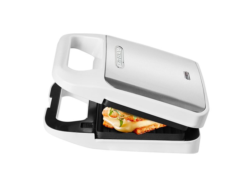 PYREX SB-298 Τοστιέρα με Αποσπώμενες Πλάκες για 2 Τοστ 800W Λευκή 0035395 PYREX SB-298 Τοστιέρα με Αποσπώμενες Πλάκες για 2 Τοστ 800W Λευκή 0035395