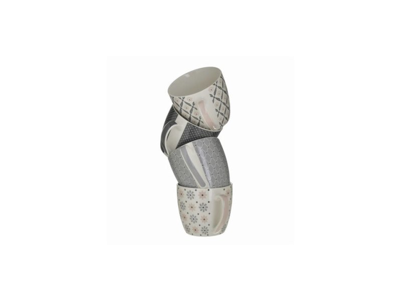 INART 6-60-112-0013 S/4 Κούπα Πορσελάνινη 4 Σχέδια 0035447 INART 6-60-112-0013 S/4 Κούπα Πορσελάνινη 4 Σχέδια 0035447