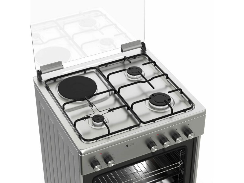 THERMOGATZ TGS 3521 IX Κουζίνα 60lt με Εστίες Υγραερίου & Ρεύματος Π60εκ. Inox 0035524 THERMOGATZ TGS 3521 IX Κουζίνα 60lt με Εστίες Υγραερίου & Ρεύματος Π60εκ. Inox 0035524