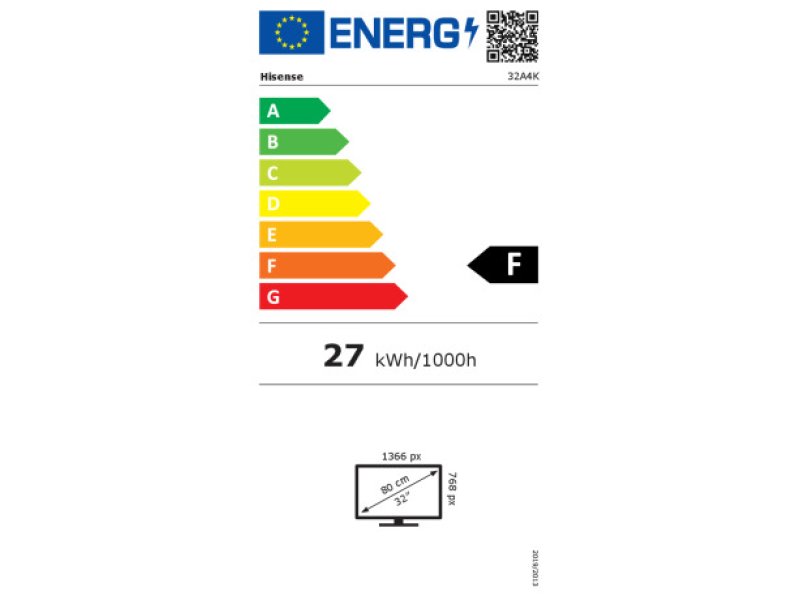 HISENSE 32A4K Smart Τηλεόραση 32 HISENSE 32A4K Smart Τηλεόραση 32