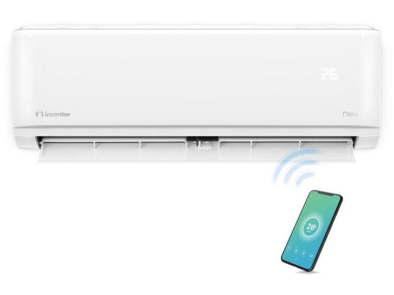 INVENTOR NEO N2UVI-24WFI/N2UVO-24 Κλιματιστικό Inverter 24000 BTU A++/A+ με Ιονιστή και WiFi 0035587 INVENTOR NEO N2UVI-24WFI/N2UVO-24 Κλιματιστικό Inverter 24000 BTU A++/A+ με Ιονιστή και WiFi 0035587