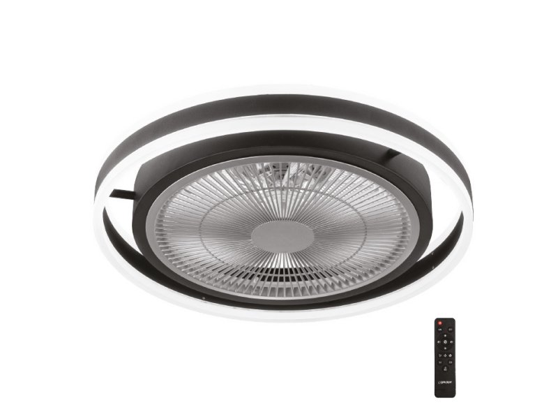 GRUPPE RX3310 Ανεμιστήρας Οροφής 50cm με Φως και Τηλεχειριστήριο Μαύρος 0035615 GRUPPE RX3310 Ανεμιστήρας Οροφής 50cm με Φως και Τηλεχειριστήριο Μαύρος 0035615