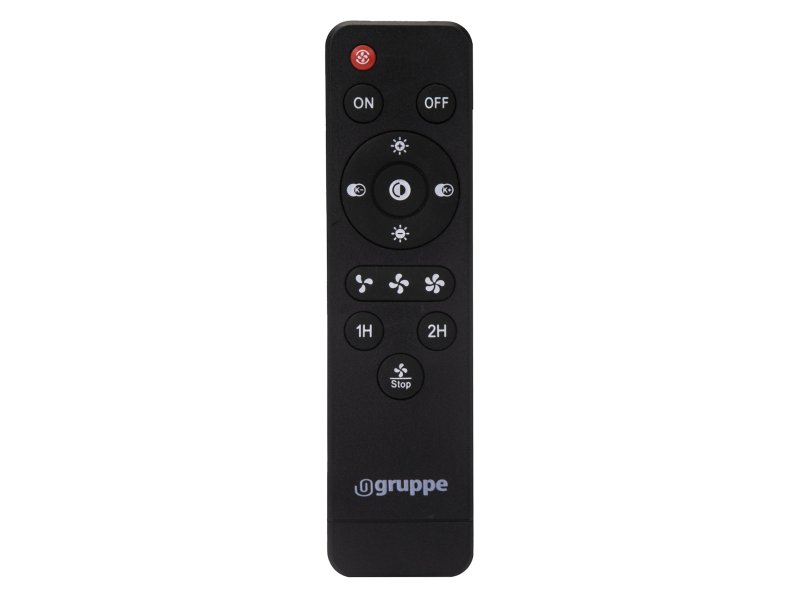 GRUPPE RX3310 Ανεμιστήρας Οροφής 50cm με Φως και Τηλεχειριστήριο Μαύρος 0035615 GRUPPE RX3310 Ανεμιστήρας Οροφής 50cm με Φως και Τηλεχειριστήριο Μαύρος 0035615