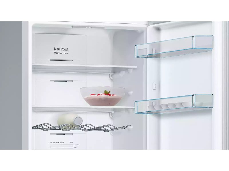 BOSCH KGN36VLED Ψυγειοκαταψύκτης 326lt Total NoFrost Υ186xΠ60xΒ66εκ. Inox 0035644 BOSCH KGN36VLED Ψυγειοκαταψύκτης 326lt Total NoFrost Υ186xΠ60xΒ66εκ. Inox 0035644