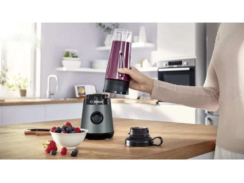 BOSCH MMB2111S Μπλέντερ για Smoothies 0.65lt 450W Μαύρο 0035779 BOSCH MMB2111S Μπλέντερ για Smoothies 0.65lt 450W Μαύρο 0035779