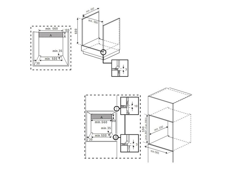 BEKO BBIE12100XC Φούρνος άνω Πάγκου 66lt 0035791 BEKO BBIE12100XC Φούρνος άνω Πάγκου 66lt 0035791