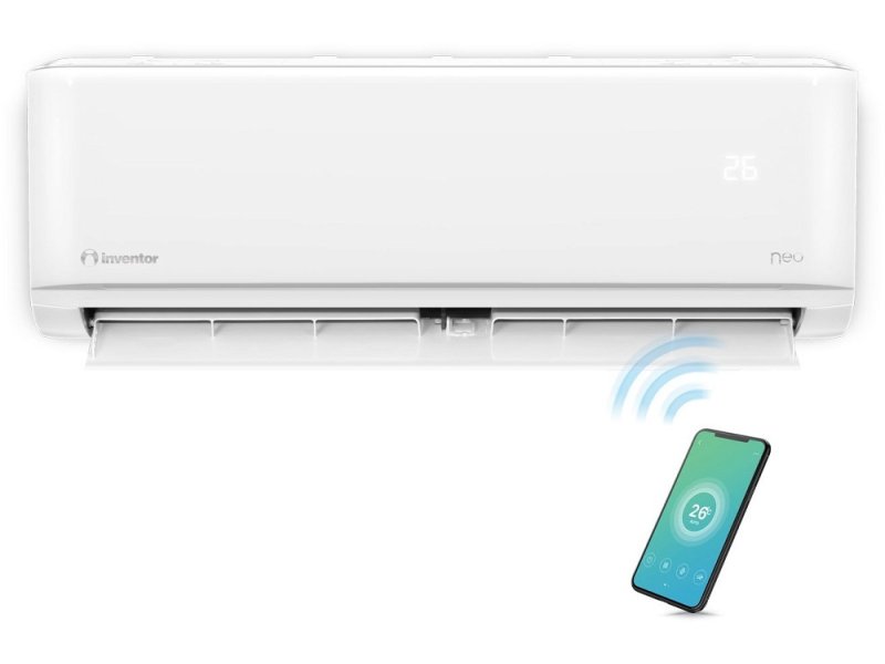 INVENTOR NEO N2UVI-09WFI/N2UVO-09 Κλιματιστικό Inverter 9000 BTU A++/A+ με Ιονιστή και WiFi 0035827 INVENTOR NEO N2UVI-09WFI/N2UVO-09 Κλιματιστικό Inverter 9000 BTU A++/A+ με Ιονιστή και WiFi 0035827