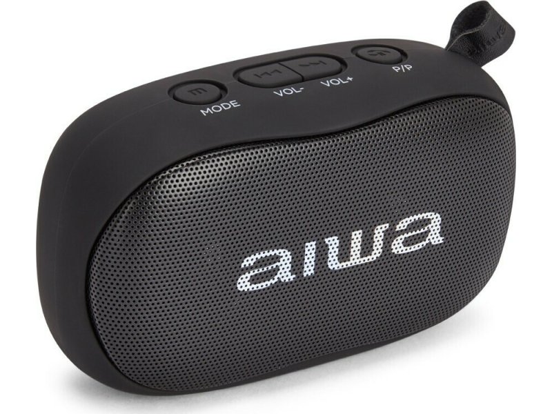 AIWA BS-110BK Φορητό Ηχείο Bluetooth Μαύρο 10W 0035964 AIWA BS-110BK Φορητό Ηχείο Bluetooth Μαύρο 10W 0035964