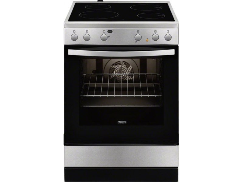 ZANUSSI ZCV65020XA Κουζίνα 73lt με Κεραμικές Εστίες Π59.6εκ. Inox 0035971 ZANUSSI ZCV65020XA Κουζίνα 73lt με Κεραμικές Εστίες Π59.6εκ. Inox 0035971