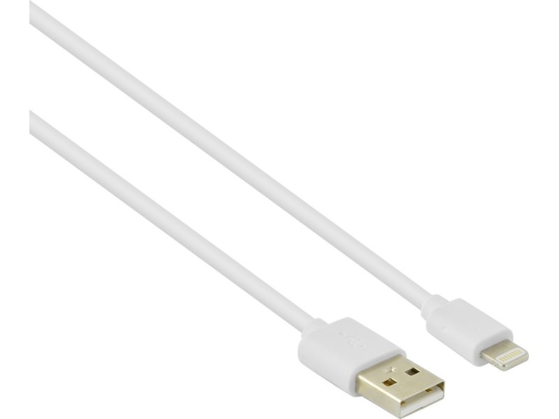LAMTECH LAM441013 Regular USB to Lightning Cable Λευκό 2m 0035981 LAMTECH LAM441013 Regular USB to Lightning Cable Λευκό 2m 0035981
