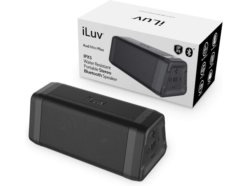 iLuv Aud Mini Plus AUDMINIPSBK Αδιάβροχο φορητό ηχείο Bluetooth 0035995 iLuv Aud Mini Plus AUDMINIPSBK Αδιάβροχο φορητό ηχείο Bluetooth 0035995