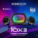 SONIC GEAR IOX 3 Ηχεία Υπολογιστή 2.1 με RGB Φωτισμό και Bluetooth Ισχύος 12W σε Μαύρο Χρώμα 0036012 SONIC GEAR IOX 3 Ηχεία Υπολογιστή 2.1 με RGB Φωτισμό και Bluetooth Ισχύος 12W σε Μαύρο Χρώμα 0036012