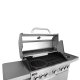 THERMOGATZ Gs Grill View Ψησταριά Υγραερίουμε 4 Εστίες Μαντεμένιας Σχάρας 60x42εκ. 11.5kW και Πλαϊνό Μάτι 0036032 THERMOGATZ Gs Grill View Ψησταριά Υγραερίουμε 4 Εστίες Μαντεμένιας Σχάρας 60x42εκ. 11.5kW και Πλαϊνό Μάτι 0036032