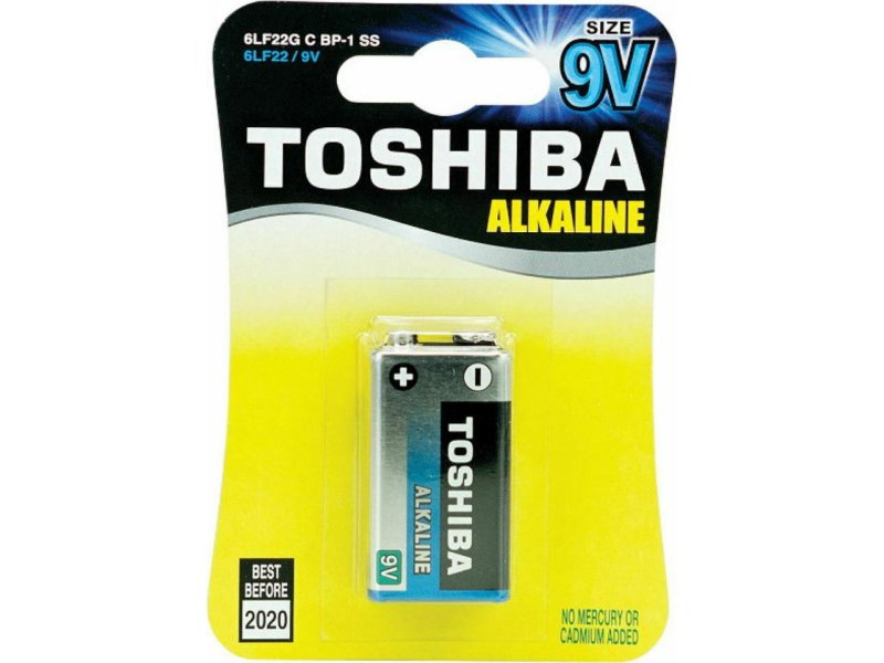 TOSHIBA 6LR61GCP BP-1 9V Αλκαλικές Μπαταρίες (τ-0152653) 0036096 TOSHIBA 6LR61GCP BP-1 9V Αλκαλικές Μπαταρίες (τ-0152653) 0036096