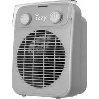 IZZY IZ-9013 Αερόθερμο Μπάνιου Δαπέδου 2000W 2 in 1 Γκρι 0036172